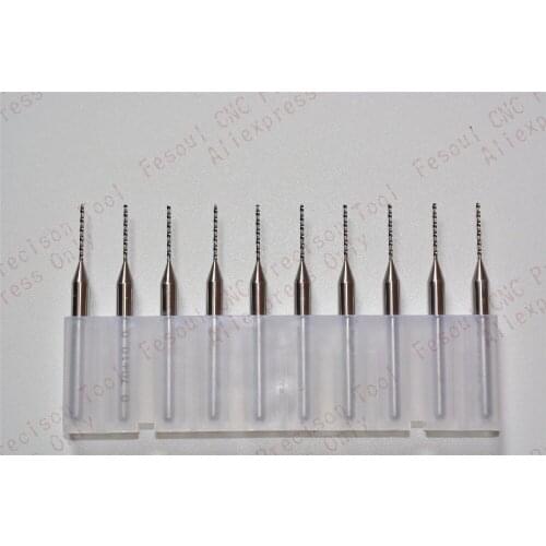 3.175mm*0.65mm,10pcs,Free shipping PCB Drill Bit,CNC milling Cutter,Solid carbide Drill,wood tool,plastic