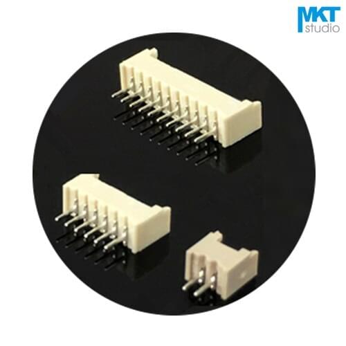 100Pcs 1.25mm Pitch Straight Pin Male Pin Header Wafer Sample |2P 3P 4P 5P 6P 7P 8P 9P 10P 11P 12P 13P 14P 15P 16P
