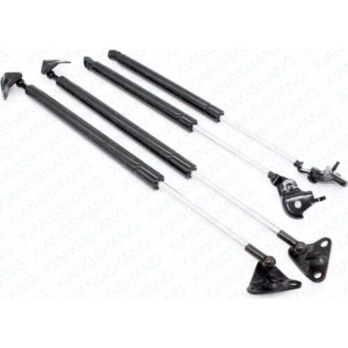 4pcs Auto Rear Hatch&Front hood Lift Supports Gas Spring Damper Struts for Toyota Land Cruiser Lexus LX450 Charged Arms Rods