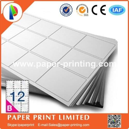 5000 sheets Compatible L7164/J8164 blank matte white label/printing paper for inkjet printer a4 label szie: 63.5 X 72mm