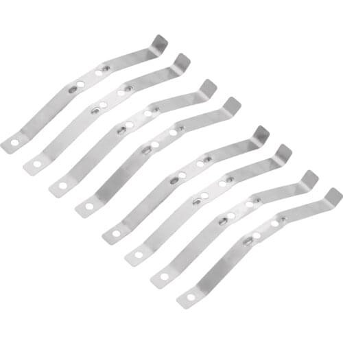 8pack Metal Leaf Springs for WPL 1:16 Scale 4WD 6WD Pick-up Truck Army Trucks