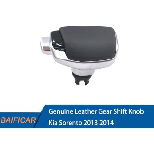 Baificar Brand New Genuine Leather Refit Automatic Gear Shift Knob For Kia Sorento 2013 2014