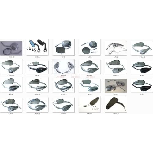 Rear View Rearview Side Mirror for Harley all models 1982 &up except VRSCF FLHTKSE