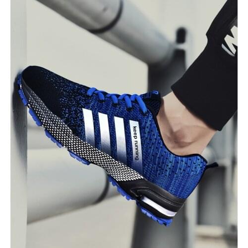 Fashion Mens Shoes Portable Breathable Running Shoes 46 Large Size Sneakers Comfortable Walking Jogging Casual Shoes 48