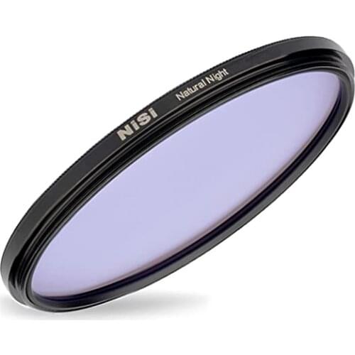 Nisi Natural Night 72mm Circular Filter Reduce Light Pollution Block Yellow Light in Night Sky camera lens filter