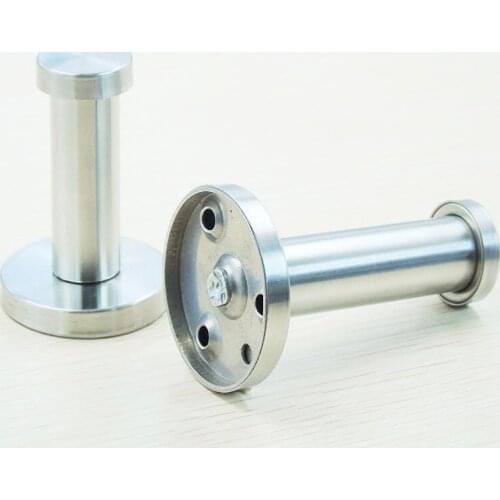 5pcs/LOT 52MM Length Stainless Steel Hooks Household Coat Hat Wall Mount Hooks Hanger for Kitchen Cabinet Bathroom Shower