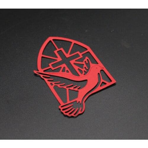 Pigeon Cutting Dies Metal Windowsill Cross Frame Stencil For DIY Scrapbooking Photo Album Decorative Embossing Paper Card Making