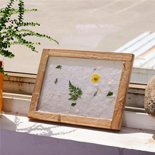 Multi-size Paper Making Mould Frame DIY Papermaking Paper Making Screen Learning Wood Handcraft Gift Wooden Mesh Mold