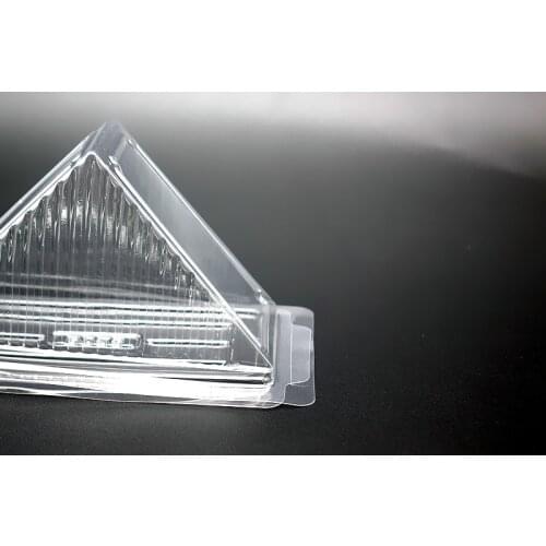 Wholesale 100Pcs Sandwich Plastic Cake Box Single Individual Plastic Cookies Cake Boxes Mousse Packaging Box Gift Free shipping