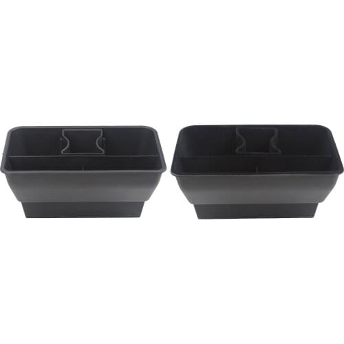 Rear Seat Organizer Practical Supplies Parts Decor for Tesla Model Y Black