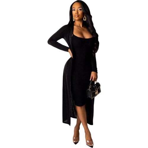 Autumn winter long sleeve women clothes set fashion solid dress suit female 2 pieces outfits for women suit DR6236