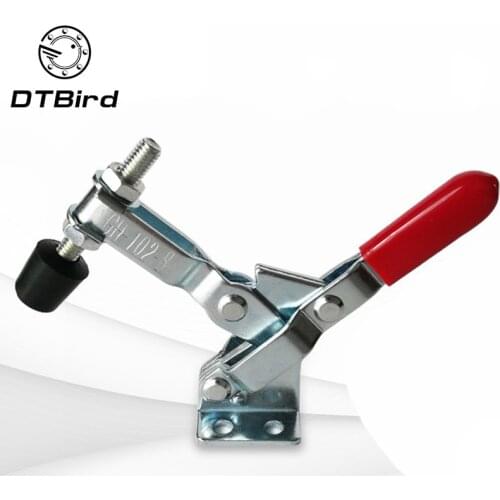 100Kg Anti-Slip U Shape Toggle Clamp Holding Capacity Push Pull Toggle Clamp Vertical/Horizontal Type for Hand Tool GH-102-B