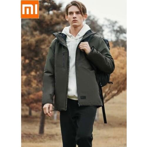 Xiaomi 90 three-in-one travel cotton jacket Windproof waterproof Removable liner Winter warm thickening coat Outdoor windbreaker
