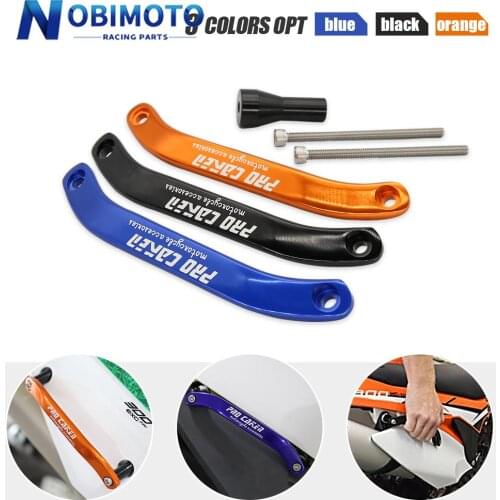 Motorcycle CNC Rear Grab Passenger Handle Bar Rail For KTM Enduro SX EXC-F Models For HUSQVARNA Enduro TC TE FC FE 2019-2021