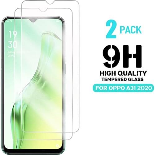 2Pcs A31 2020 Tempered Glass For OPPO A31 2020 Screen Protector 9H Tempered Glass For OPPO A31 2020 Protective Film
