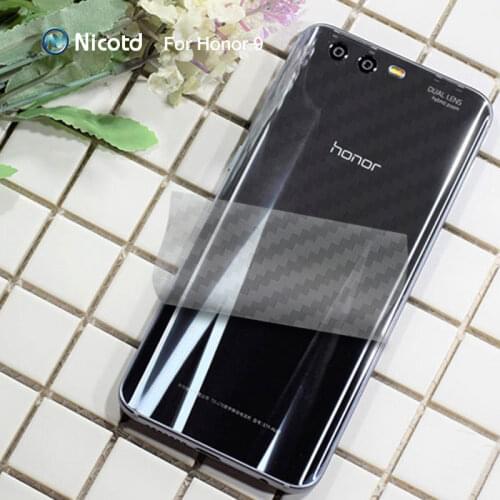 3D Carbon Fiber Back Cover Protective Film For Huawei P20 Pro Honor 10 9 8 7X full cover film for Huawei P30 P9 P10 P8 Lite 2017