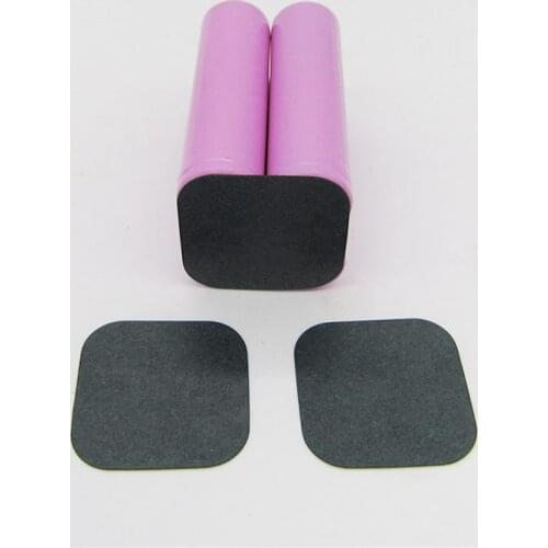 100 Sets 4S 18650 Battery Insulation Gasket Barley Paper Pack Cell Insulating Glue Patch Positive Electrode Insulated Heart Pad