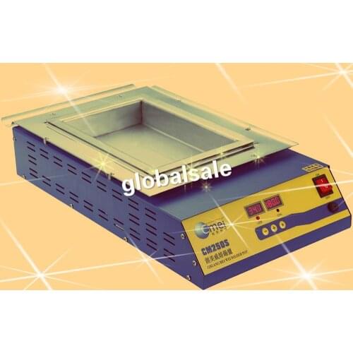 FREE SHIPPING CM-250S Lead-free Double digital Solder Pot Soldering Soldering Desoldering Bath 250*160*45mm 15.1KG1800W CM250S