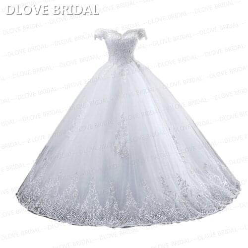 DLOVE BRIDAL Womens Off Shoulder Dresses