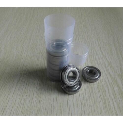 Cost performance F6001ZZ size 12x28x8mm GCr15 material Flanged Flange Deep Groove Ball Bearing