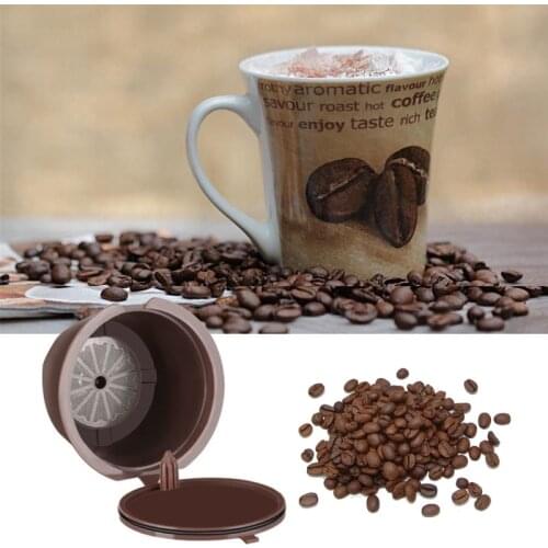 Reusable coffee capsule pod cup coffee stainless steel filter friteuse et machine cafe nespresso coffee accessories