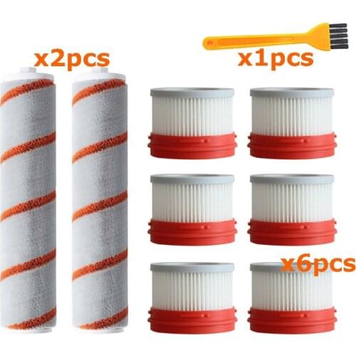 Hepa Filter Roller Brush Parts Kit For Xiaomi Dreame V9 V10 Household Wireless Handheld Vacuum Cleaner Replacement Accessories
