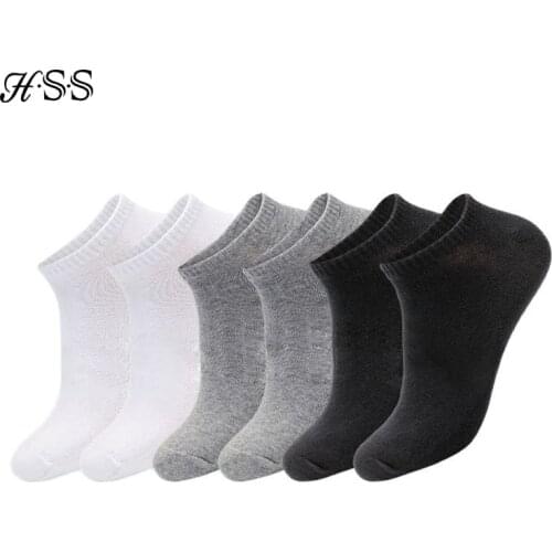 New 100% Cotton Men Socks Summer Thin Breathable Socks High Quality No Show Boat Socks Black Short For Students Size 39-44
