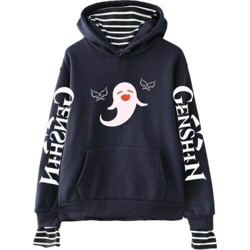 2021 NEW Game Genshin Impact Hu Tao Hoodie Sweatshirts Men Women Print Pullover Unisex Harajuku Tracksui