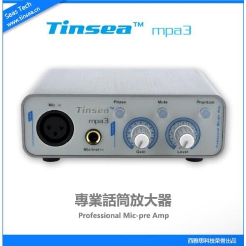 TINSEA mpa3 professional microphone amplifier mini2 upgrade microphone speech sound card recording amplifier