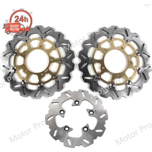 For SUZUKI GSXR1000 2005-2008 Front Rear Brake Disc Disks Rotor Kits GSX R GSX-R GSXR1000 GSX100R 2005 2006 2007 2008 600 750