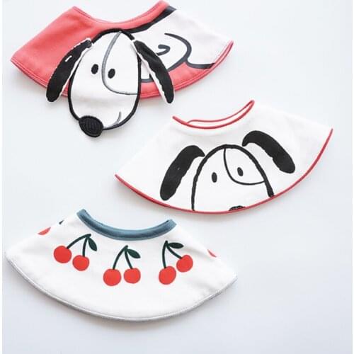 Burp Cloths Newborn Accessories 360 Degree Baby Feeding Bibs Cute Scarf Bibs Burp Cloths Cotton Muslin Bib Baberos Recien Nacido