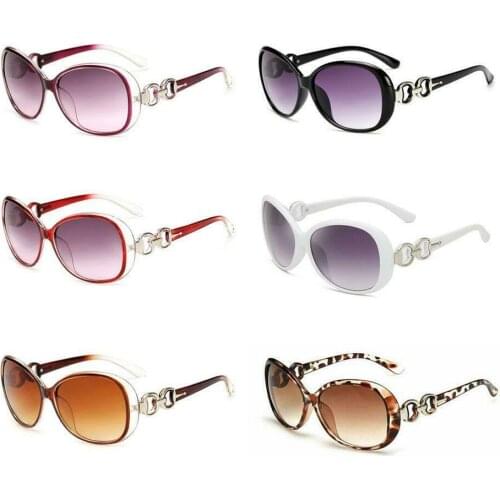 Vintage Ladies Sunglasses Womens Retro Shades Summer Fashion Designer UV400 With Glasses Case Dropshipping