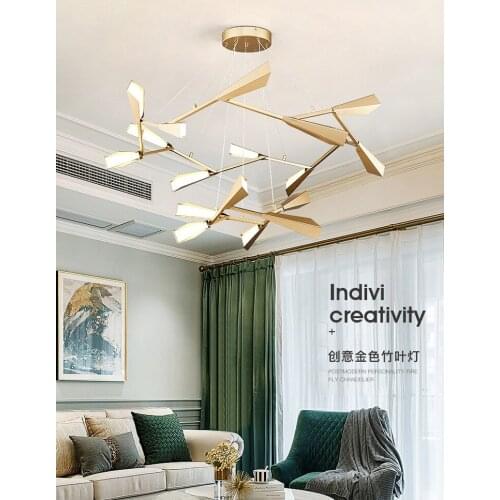 Modern led light nordic lamp pendant light lustre suspension hanging lights dining room light living room pendant light