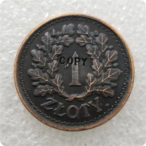 Type #2_1928-POLAND 1-ZLOTY COPY commemorative coins-replica coins medal coins collectibles