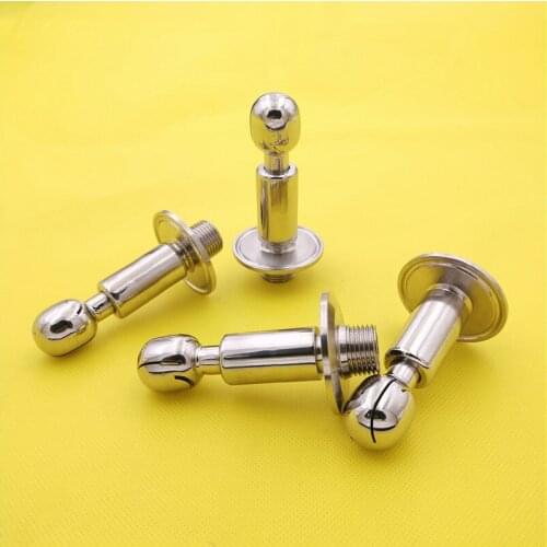 Rotating cleaning ball spray nozzle 304SS tank cleaning 1/2"NPT thread 1.5"trip clap(50.5mm)