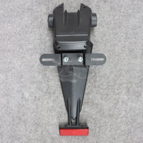 For ZX10R 2008 2009 2010 ZX 10R ZX-10R Rear Tire Fender Turn light Splash Guard License Plate Reflector Mudguard Holder Bracket