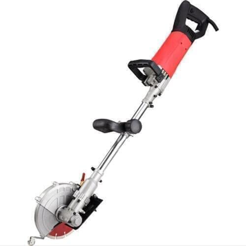 180 Single Piece Long Pole Slotting Machine 220V 2600W Wall Surface Forming Dust-Free Slotting Machine Cutting Machine