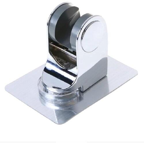 Free perforating sprinkler seat seamless stick hand shower bracket fixed seat adjustable shower nozzle base frame storage rack