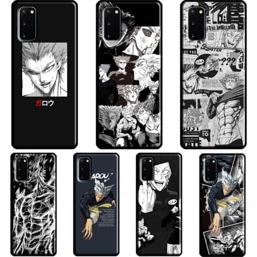 Garou One Punch man anime Case For Samsung Galaxy S8 S9 S10 Plus S20 FE S21 Ultra Note 20 Note 10 Plus Soft Cover