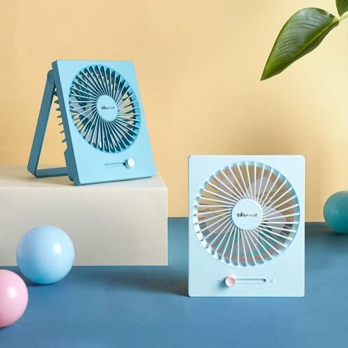 USB Electric Fan Household Low-noise Small Dormitory Bedside Mini Portable Folding Desktop