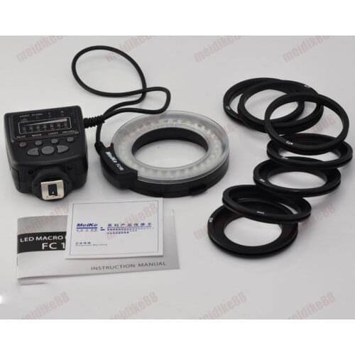 FC100 LED Macro Ring Flash for Canon DSLR Cameras EOS 650D 600D 60D 7D 5D 70D 550D 1000D 1100D T4i T3i T3
