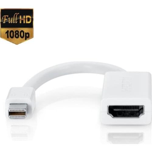 Mini Display Port To HDMI-compatible Adapter Cable Brand Plug And Play Display Device With HDMI-compatible For Macbook Pro