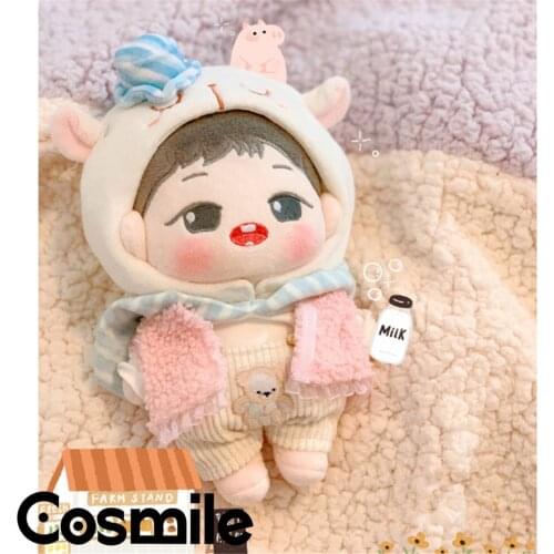 Cosmile Idol Kpop Star Plush Doll Toy 20cm Body Cosplay Collection Gift HOT C QC