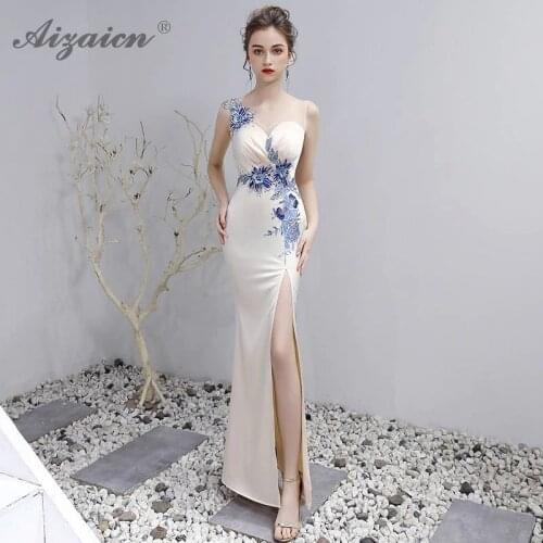 Summer Elegant Slim Cheongsam China Modern Sexy Qi Pao Women Oriental Style Evening Dress Qipao Promotion Chinese Robe Orientale