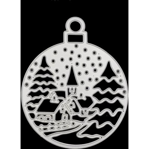 Metal Black house paper die cutting dies for Scrapbooking/DIY Easter wedding Halloween Easter card