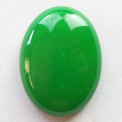 1 piece/lot) A+ Green Jades Oval CAB Cabochon 40x30x10mm Free Shipping Fashion Jewelry