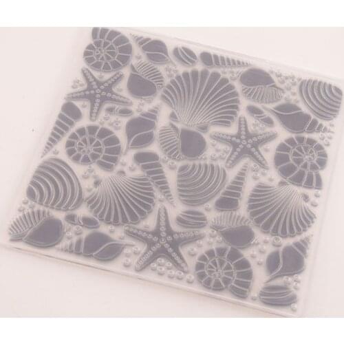 Plastic Embossing Folder Stencils Template Molds DIY Scrapbooking Paper Photo Album Card Decoration Starfish
