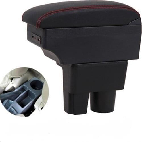 For Suzuki Liana A6 armrest box central Store content box car-styling decoration accessory with cup holder USB