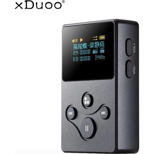 Xduoo X2S Hi-Res Lossless Music Player Portable Car Audio HiFi Op-Amp DSD128 PCM 24Bit/192K Decoding FLAC MP3 Walkman