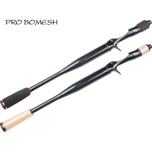 Pro Bomesh Taper Carbon Tube EVA Cork Grip Butt Section Casting Rod Building Component Handle Rod Repair DIY blank Accessory